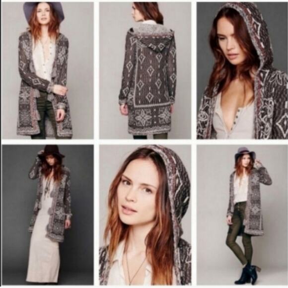 Free People Kai Pom XS Cardigan Sweater - Picture 12 of 13